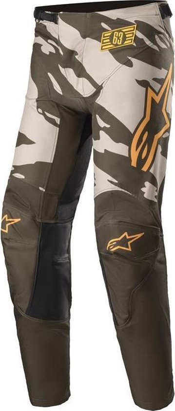 Alpinestars Racer Tactical Military Zand Camo Mandarijn Broek - Maat 32 - Broek