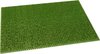Tapis de porte vert en plastique avec picots, 40 x 60 cm.