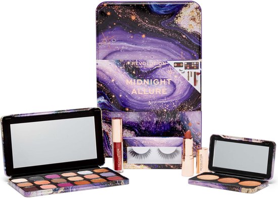 Makeup Revolution Midnight Allure Gift Set - Complete Make-up Set - Cadeauset - Cadeau