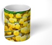 Mok - Vele mimosa bloemen - 350 ML - Beker