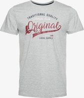 Unsigned heren T-shirt - Grijs - Maat XXL