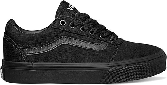 Vans YT Ward Jongens Sneakers - Black/Black - Maat 34 | bol.com