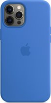 Apple Siliconenhoesje met MagSafe voor iPhone 12 Pro Max - Blauw