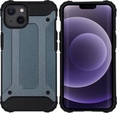 Coque Arrière iMoshion Rugged Xtreme pour iPhone 13 - Bleu Foncé