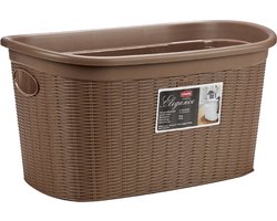 Stefanplast Wasmand Elegant 35 Liter 57,5 X 37 Cm Caramel