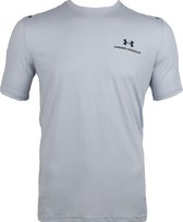 Under Armour Rush Energy Short Sleeve 1366138-014, Homme, Grijs, t-shirt, taille: L