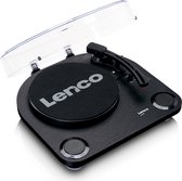 Lenco LS-40BK - Platenspeler met ingebouwde Speakers - Stereo - Zwart
