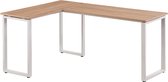 WORKSPACE BASIC | 165x120 - Bureau Eiken / Wit