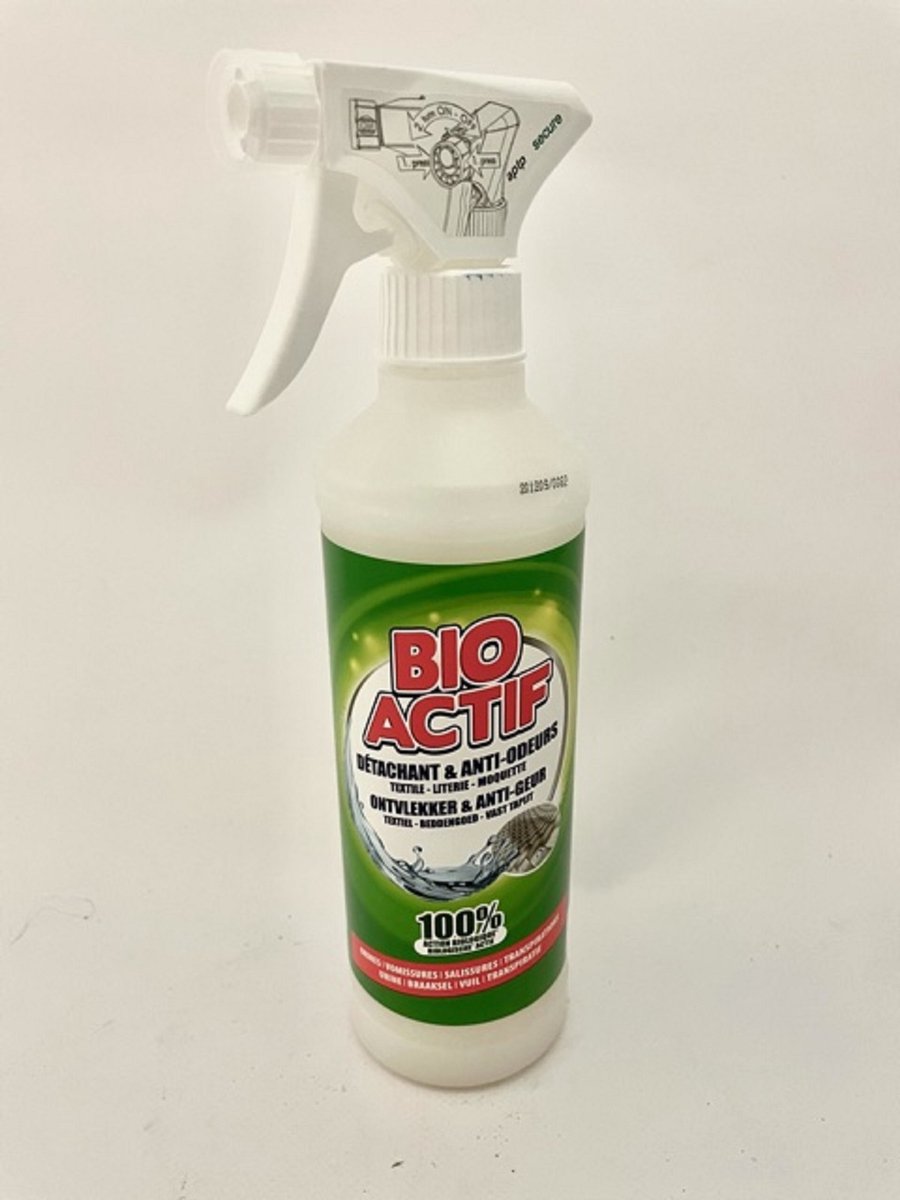 Goedkoopste Détach Bio Actief Ontvlekker Textiele - Reinigt en verfrist textiel, beddegoed, tapijt ... - 500 ml