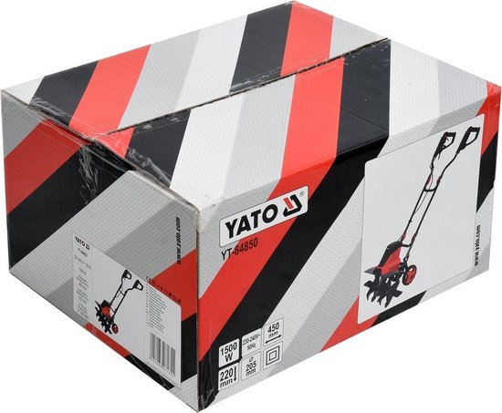 YATO Tuinfrees - 1500W - 6 messen - werkbreedte 40cm — afbeelding 4