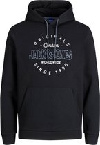 Jack and Jones - Heren Hoodie - Model Jorsurface - Zwart