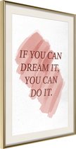 Poster Dreams Lead to Success 20x30