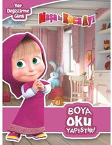 Maşa ile Koca Ayı-Yer Değiştirme Günü-Boya Oku Yapıştır