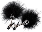 Guilty Pleasure BDSM Tepelklemmen GP FEATHER Zwart