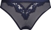 Hunkemöller Dames Lingerie Brazilian Pauline  - Blauw - maat XS