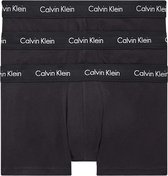 Calvin Klein Heren Boxershorts 3-pack Zwart maat XS
