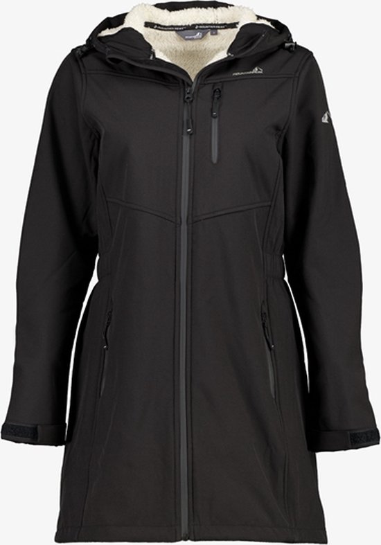 Mountain Peak - Gevoerde Dames Outdoor Softshell Jas/ Winterjas - Zwart -  Maat L -... | bol.com