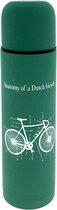 Retulp Dutchie - Thermosfles - 500ML - Green Bicycle - Thermosbeker Groen