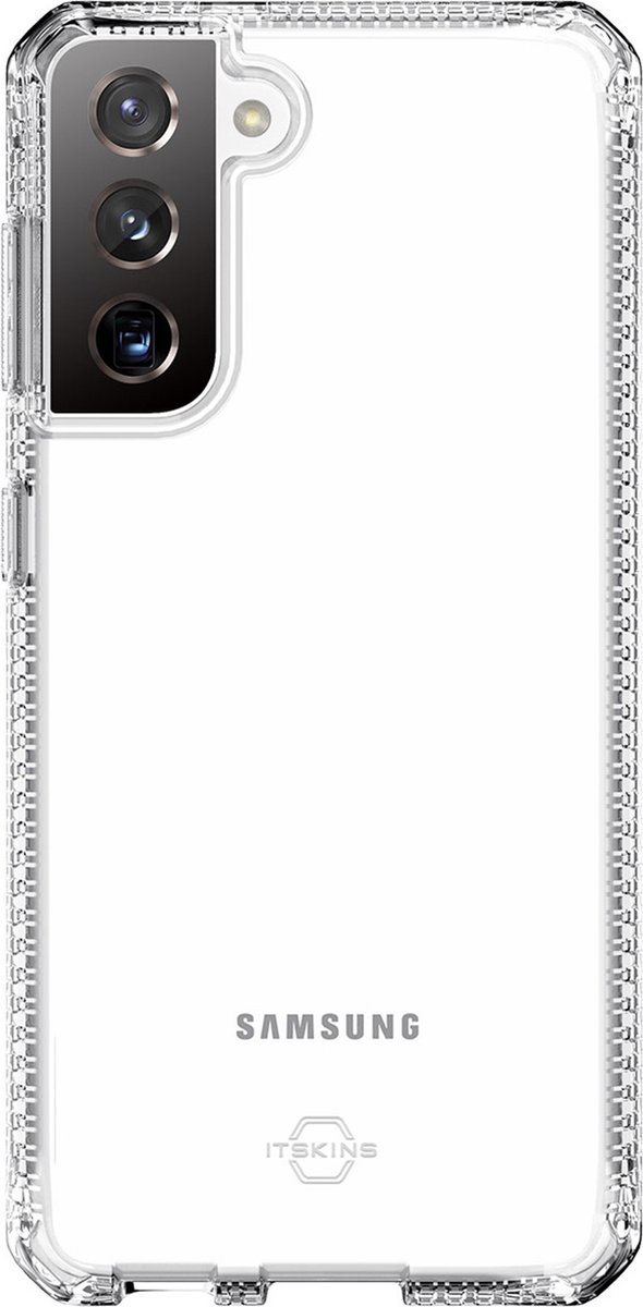 ITSkins Spectrum cover voor Samsung Galaxy S21 - Level 2 bescherming - Transparant