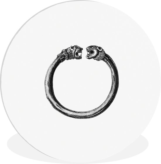 Cercle mural - Cercle mural Inside - ⌀ 60 cm - Plastique - Viking - Ring - Bracelet