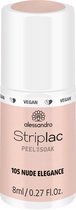 Alessandro Striplac Peel or Soak - Gellak - 105 Nude Elegance - 8 ml