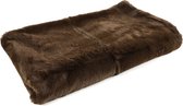 Decostar Plaid Jozias 154 x 130 cm fleece bruin