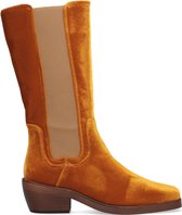 Scotch & Soda Hannah Long Hoge laarzen - Dames - Oranje - Maat 39