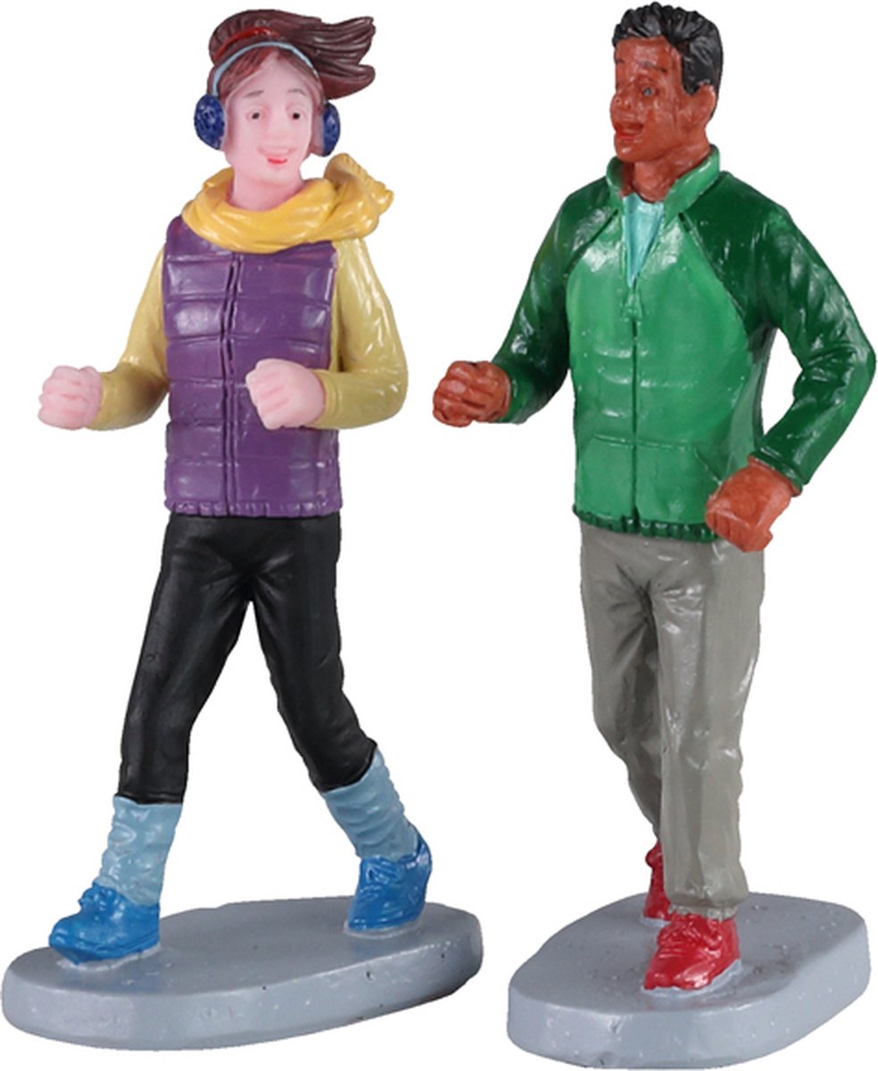 Lemax - Autumn Jog- Set Of 2 - Kersthuisjes & Kerstdorpen