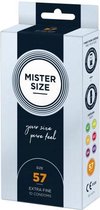 MISTER.SIZE 57 mm Condooms 10 stuks
