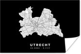Poster Utrecht - Kaart - Nederland - 180x120 cm XXL