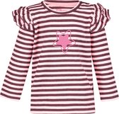 4President meisjes shirt Nikia Neon Pink Stripe