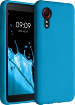 kwmobile telefoonhoesje geschikt voor Samsung Galaxy Xcover 5 - Hoesje voor smartphone - Back cover in Caribisch blauw
