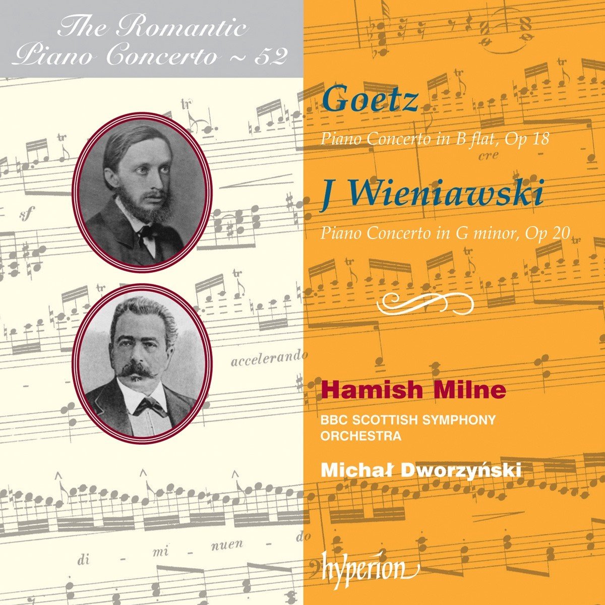 BBC Scottish Symphony Orchestra - Romantic Piano Concerto Vol 52 (CD)