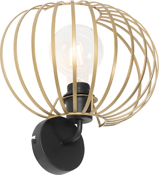 QAZQA johanna - Design Wandlamp voor binnen - 1 lichts - D - Woonkamer | Slaapkamer | Keuken