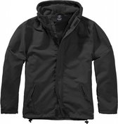 Urban Classics Windbreaker jacket -S- Fleece Zwart