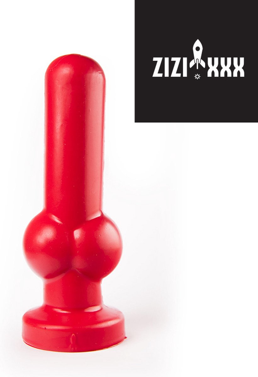 Goedkoopste ZiZi Buttplug Jackson 18 x 6 cm - rood
