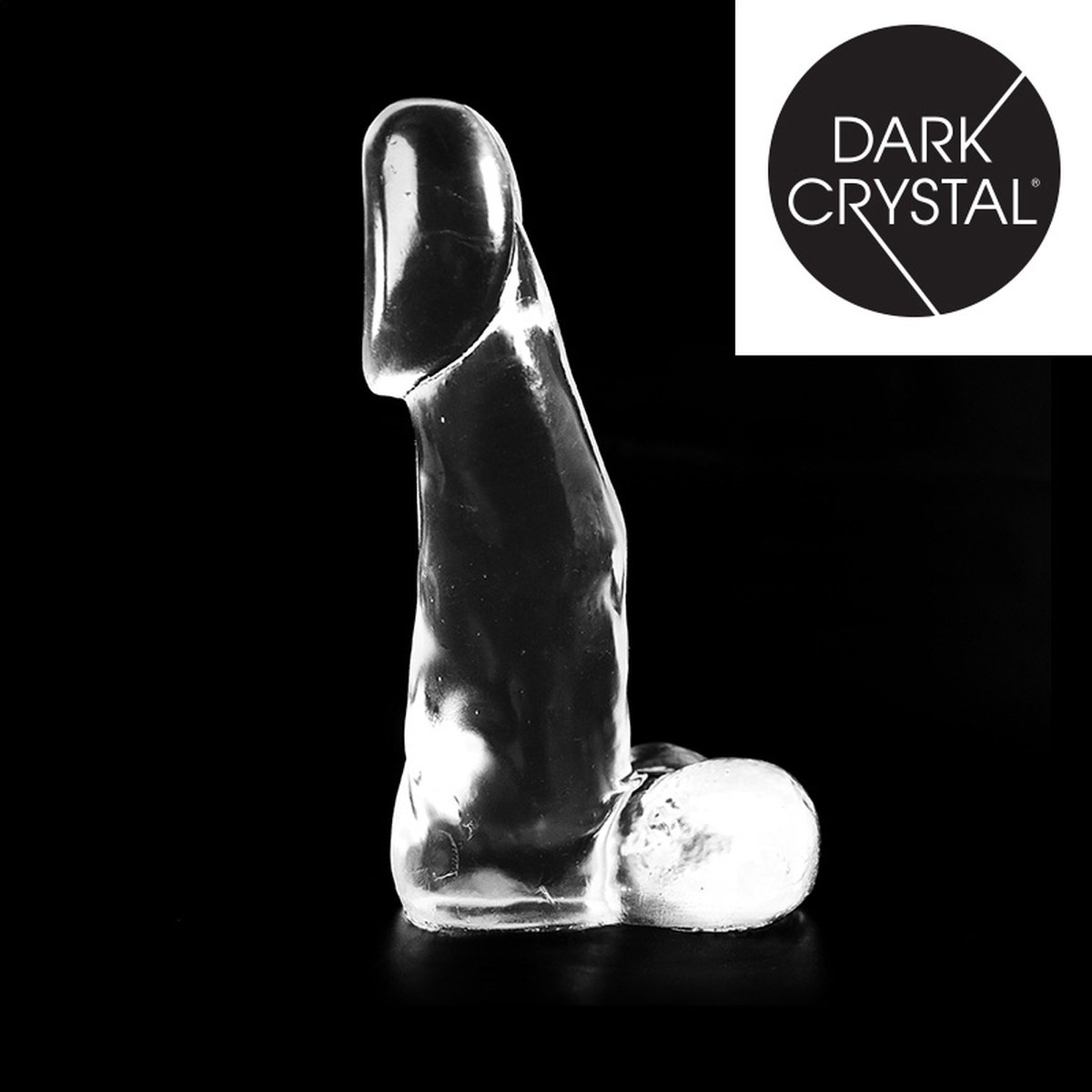 Goedkoopste Dark Crystal Dildo 28 x 8 cm - transparant
