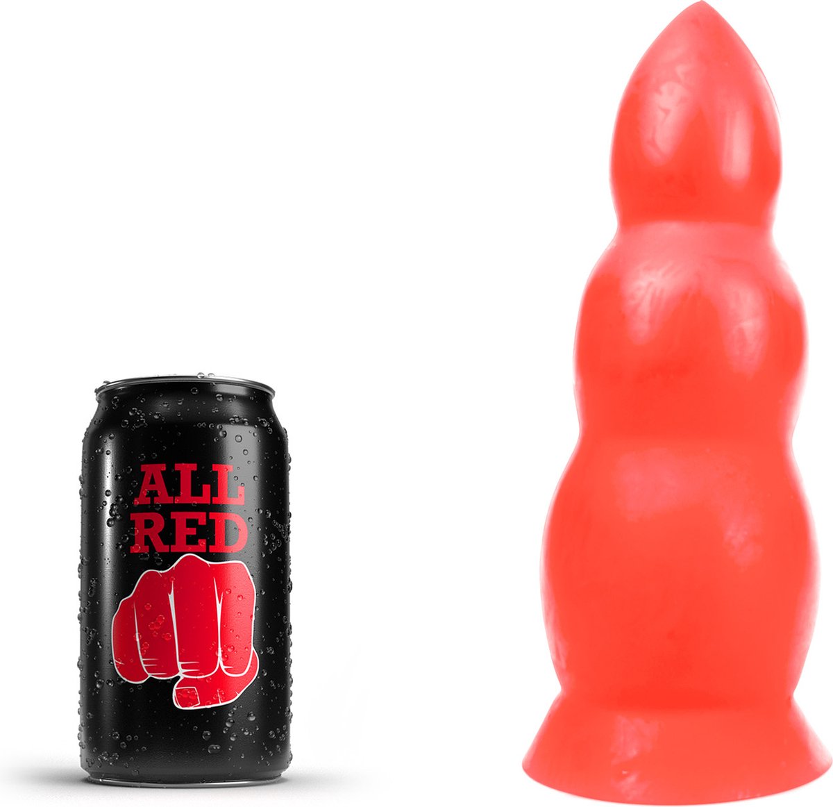 Goedkoopste All Red Dildo 23 x 8 cm - rood
