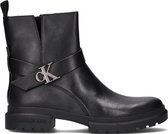 Calvin Klein Cleated Mid Boot Enkelboots -  Enkellaarsjes - Dames - Zwart - Maat 37