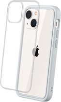 Apple iPhone 13 Hoesje - Rhinoshield - MOD NX Serie - Hard Kunststof Backcover - Platinum Gray - Hoesje Geschikt Voor Apple iPhone 13