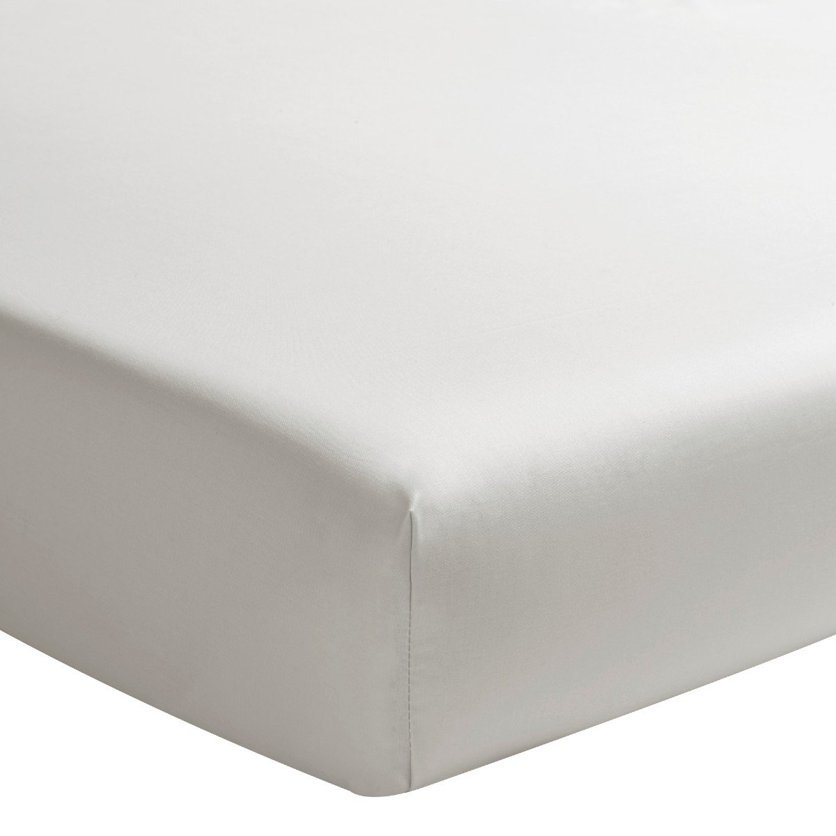 Drap housse Essix Drap housse percale Royal, matelas épais - Blanc - 120 x  190 cm