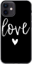 Geschikt voor iPhone 12 hoesje - Quotes - Love - Spreuken - Siliconen Telefoonhoesje