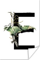 Lettre Jungle E 40x60 cm