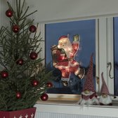 Konstsmide Kerstman - 2D kerstfiguur - Rood - 45cm hoog - IP20