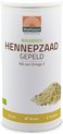 Mattisson - Biologisch Hennepzaad Gepeld - Hennepzaad bevat Omega 3, Eiwitten & Vezels - 800 gram