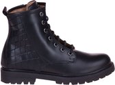 Stones & Bones Basis Zwarte Veterboot