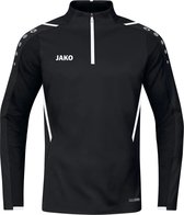 Jako Challenge Ziptop Kinderen - Zwart / Wit