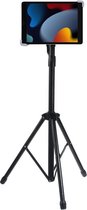 Shop4 - iPad 10.2 (2021) Statiefhouder Houder Tablet Standaard Zwart