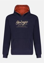 DEELUXE Hoodie met logo  CHICAGO Night Blue