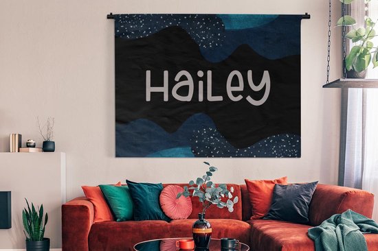 Wandkleed - Wanddoek - Hailey - Pastel - Meisje - 180x135 cm - Wandtapijt